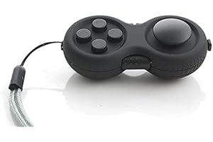 Fidget Pad Controller Toy 8-Function Stress Relief Finger for Kids and Adults Portable Ergonomic Dexterity
