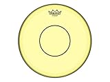 Remo Powerstroke 77 Colortone Yellow Drumhead, 14