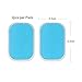 Abs Stimulator Gel Pads Replacement Gel Sheet for EMS Muscle Trainer Abs Muscle Toning Belt, Accessory for Abdominal Workout Toning Belt (40pcs)