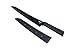 Kuhn Rikon 13-Piece Knife and Snips Colori+ Cutlery Set, Black - 6 Knives, 6 Knife Sheaths, 1 Snips - Japanese Stainless Steel - Everything You Need to Cut, Chop and Trim