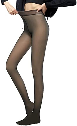 Fleece Lined Tights Women Leggings 