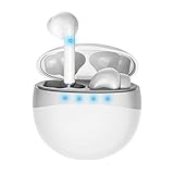 Wireless Earbuds Bluetooth Earbuds True Wireless Earbuds TWS Bluetooth Headphones Stereo in-Ear Built-in Mic Headset 5.0 True Wireless Headphones Auto Pairing