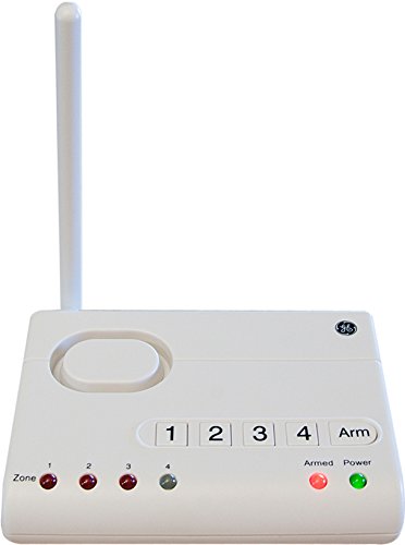 GE Choice Alert Wireless Alarm System Control Center Starter Kit, 45142