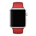 Apple Watch Band, Perman Sports Comfort Smooth Silicone Replacement Smart Watch Bracelet Strap Band Watchband for Apple Watch 42mm Red