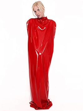 Latex Bondagesack - Saunasack oder Schlafsack - ROT