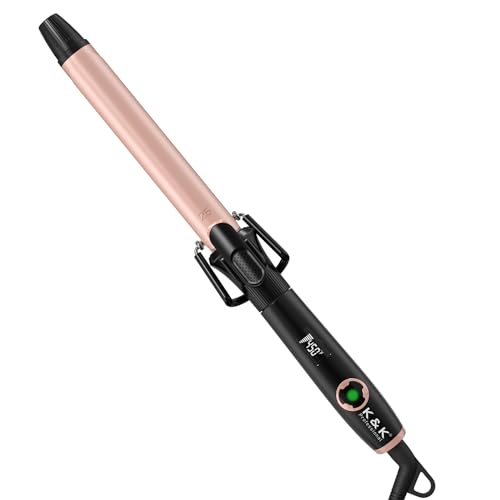 K&K 1 Inch Ceramic Curling Iron