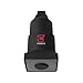 Caseco Mountie Universal Smartphone Car Air Vent Magnetic Mount Holder for iPhone XR XS XS Max X 8 8 Plus 7 7 Plus SE 6s 6 Plus 6 5s 5 Samsung Galaxy S9 S9 Plus S8 S8 Plus Note 9 8 Google LG (Black)