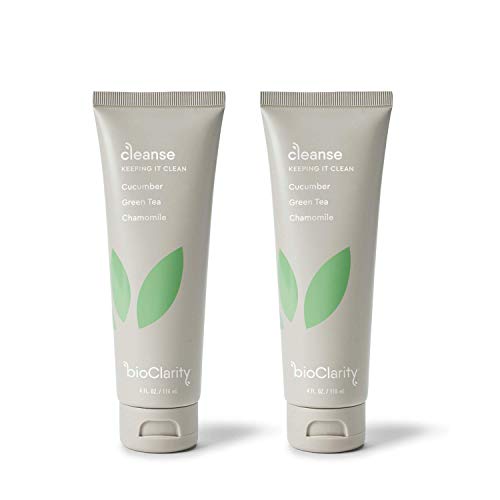 bioClarity Face Cleanser Set 100 Vegan, Cucumber & Green Tea Gentle