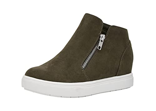 cushionaire women's hart hidden wedge sneaker