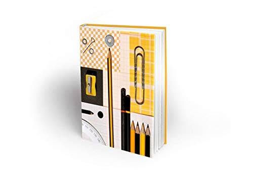 Notebook with Cover Image Inspired by The Little Wonders of Daily Life and Composed of 128 Pages Recycled Paper