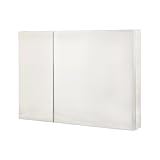 Pegasus SP4585 26-Inch by 36-Inch Bi-View Beveled Mirror Medicine Cabinet, Clear