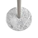 Umbra Marla Real Marble Base, White/Nickel Paper Towel Holder,