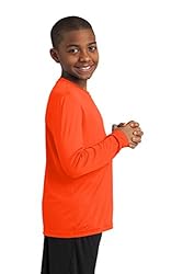 SPORT-TEK Boys' Long Sleeve PosiCharge Competitor