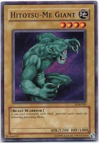 Yu-Gi-Oh! - Hitotsu-Me Giant (LOB-002) - Legend of Blue Eyes White Dragon - Unlimited Edition - Common