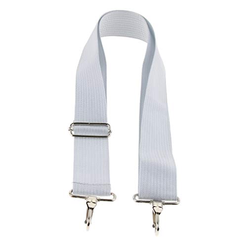 B Blesiya Adjustable African, Snare Drum Djembe Soft Strap Belt for Percussion Accessory - White, as described - Thumbnail 6