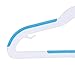 Finnhomy Extra Strong 30 Pack Plastic Hangers for Baby and Kids, Durable Children Clothes Hangers with Non-Slip Pads, Great for Any Baby Clothes, Blue