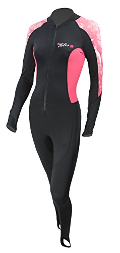 Tilos Women's 6oz Skin Suit (Coral Flower, XX-Large)