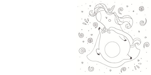 Das einhorntastische Malbuch Ausmalbuch Einhorn mit 50