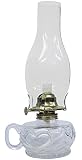 Glo Brite by 21st Century L392ACL Lite Hearted Clear Glass Oil Lamp