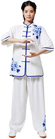 Shanren Sports Women Print Wushu Martial Arts Wear (S)