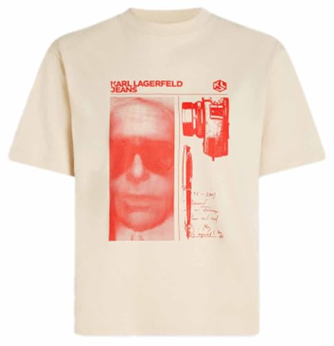 Karl Lagerfeld Jeans Regular Karl T-Shirt Camiseta Mujer (Pack de 1)