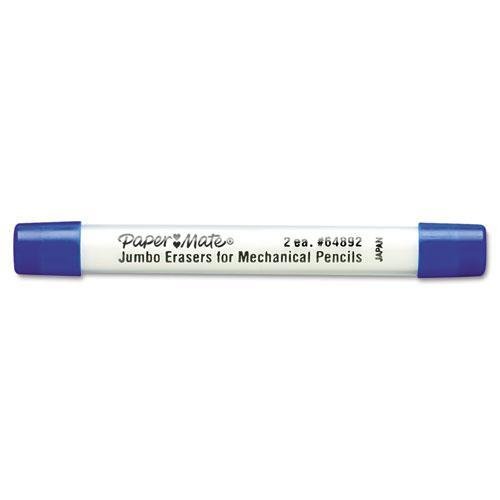 Paper Mate Eraser Refills, 64892, 2/Pack Industrial