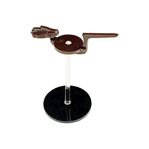 LITKO Flying Broom Character Mount with 2 inch Circle Base, Brown