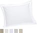 Today’s Home Pillow Shams Soft Microfiber Tailored Classic Styling, Standard, White (2 Pack)