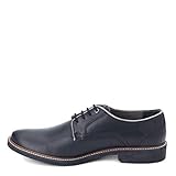 Hush Puppies mens Giles Pt Oxford, Black