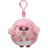 Ty Beanie Ballz - Lovey-Clip the Poodle