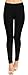 High Quality Solid Brushed Leggings (VP103-BLACK),Fit Size: 0 (S) - 12 (L)