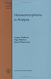 Homeomorphisms in Analysis, Goffman, Casper and Nishiura, Togo, 0821806149