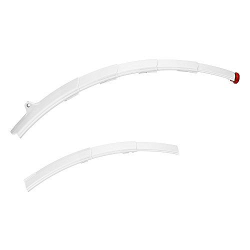 Smdoxi Mountain bike fenders, set of retractable front and rear fenders, with taillights, outdoor bicycle gear, new practical bicycle accessories - Thumbnail 3