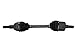 Detroit Axle - Front Right CV Axle for Buick Terraza Riviera Rendezvous Park Avenue Lucerne LeSabre Century Pontiac Aztek Saturn Relay, Passenger Side CV Axle Shaft Assembly Replacement