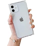 Cocomii Square Clear iPhone 12 Mini Case, Slim Thin Glossy Soft Flexible TPU Silicone Rubber Gel ...