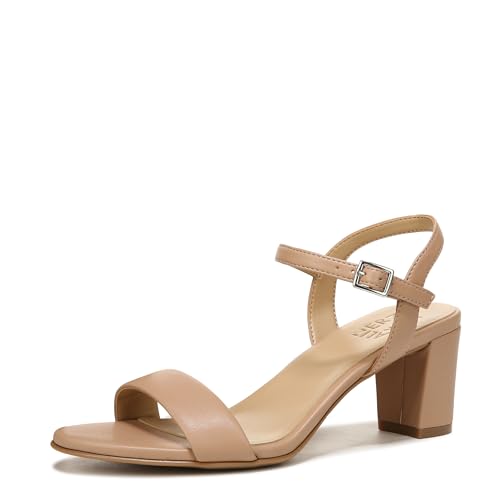 Naturalizer Women's Bristol Heeled Sandal Creme Brulee Beige 9 M