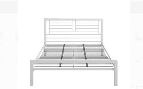 Your Zone Full Bed Metal Frame for Kids Bedroom, Teenager and Dorm