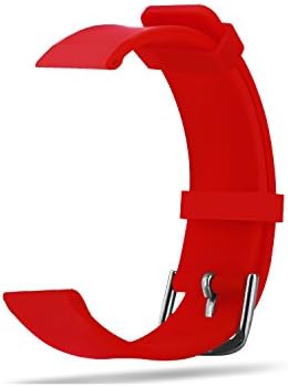Sport Smartwatch Fitness [Heart Rate] Blood Oxygen Pressure Monitor Smart Band [Call Reminder] Waterproof Activity Trackers Pedometer Calorie Wristband with [Replaceable Band] for IOS Android (Red)