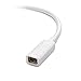 Cable Matters Mini DisplayPort Extension Cable (Mini DP Extension Cable) in White - 6ft, Video Only, Not Compatible with Apple Thunderbolt Display or Other Thunderbolt 2 Devices