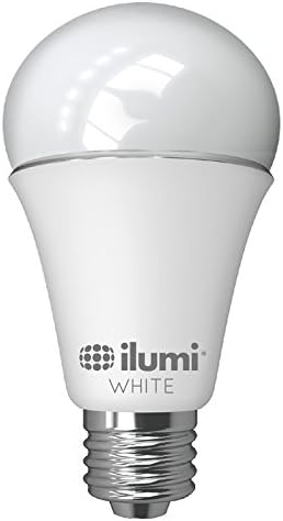 ilumi A19 Adjustable White LED Smart Light Bulb