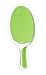 STIGA Flow Outdoor Racket in Green for Indoor and Outdoor Play