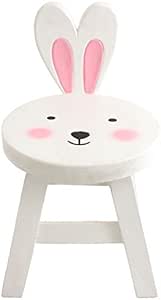 Niños - elegancia niños taburete de madera Asiento conejo Silla