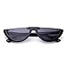 GIFIORE Retro Cat Eye Sunglasses Vintage Semi Rimless Frame Cateye Sun Glasses UV Protection
