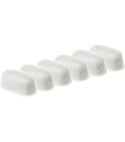 UNIV1CFLTR6PK Kaffeemaschinen Kohlefilter – 6 Stück, Für GE Tropfkaffeemaschinen, Aktivkohle, 5x4,6x2,1 Cm