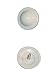 SIX PACK of Roller Window Shade OFF-WHITE Crochet RING PULLS & HIGBEE BUTTONS
