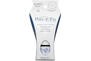 FIXTURE FIX LLC Porc-A-Fix Porcelain As White Touch-Up Glaze 15 cc