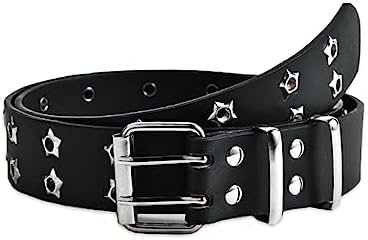 Kreepsville 666 Elastic Waist Belt Bat Silver Elastic Split Buckle