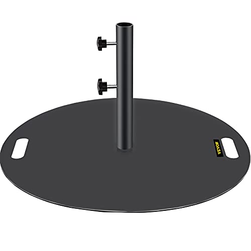 VEVOR Umbrella Base, 27" Round Heavy Duty Umbrella Base, 39lbs Umbrella