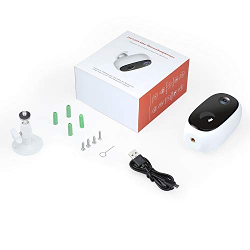 Caméra de Surveillance extérieure - Batterie 1080P - sans Fil - Caméra IP d\'extérieur - Détection de Mouvement PIR - Audio 2 Voies - Vision Nocturne de 15 m - Étanchéité IP65 - Stockage Cloud/SD