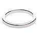 Kocome Penis Rings Male Cockrings Delayed Ejaculation Casing Lock Loops Cock Rings (50mm, Silver)